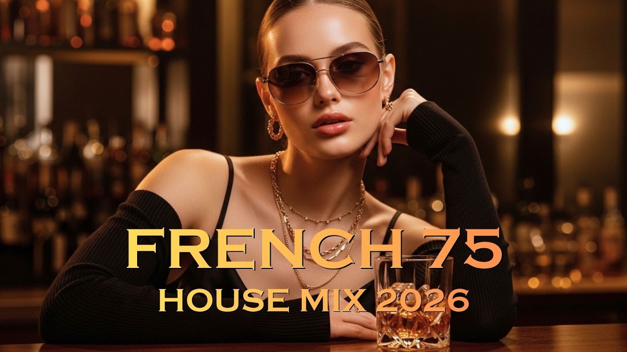 French 75 at Midnight | Deep House Mix 2026 | Paris Rooftop, Champagne & Soft Sunrise Vibes