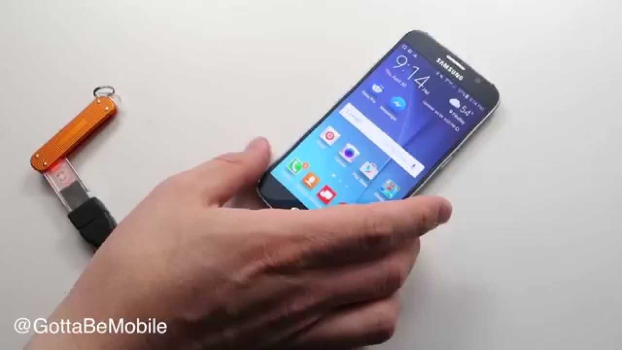 How to Use a USB Drive with the Galaxy S6