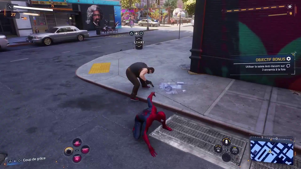 spider man en vif