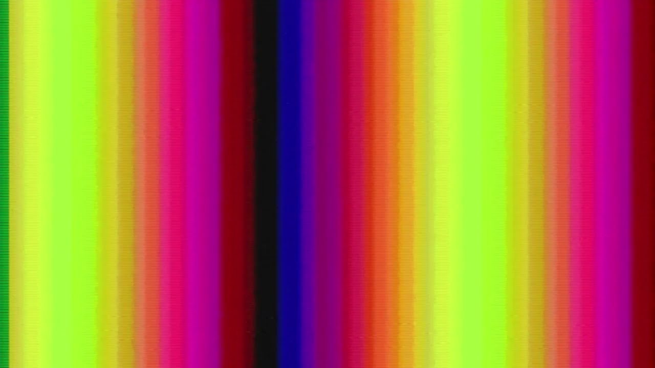 Generative Rainbows with VHS and videosynth