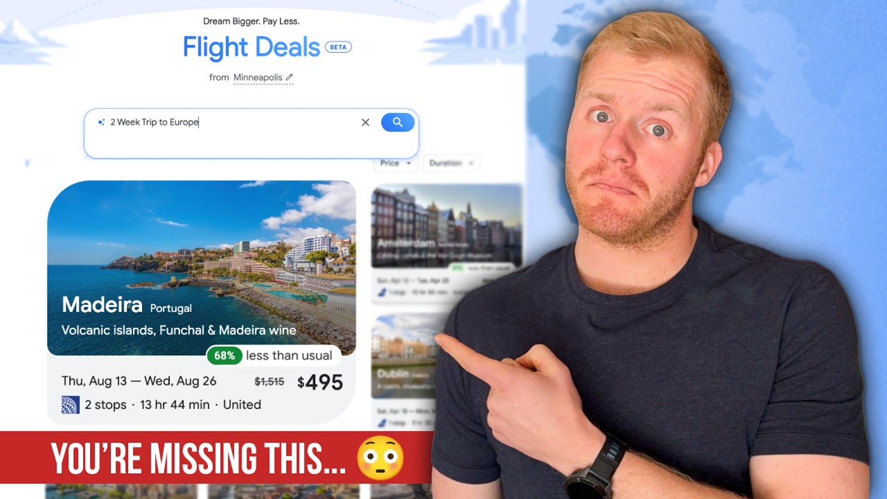 Вы неправильно используете Google Flights! (Учебное пособие по Google Flights 2026)