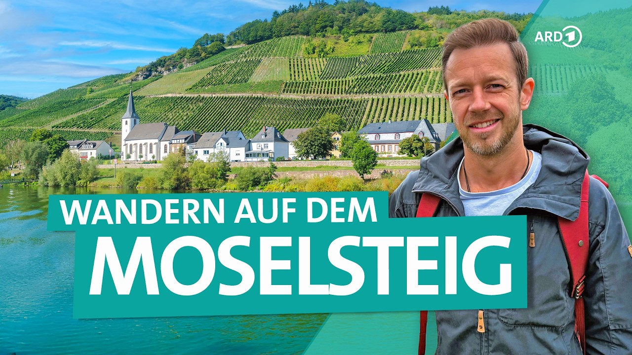 Wandern auf dem Moselsteig: Frühling zwischen Bernkastel-Kues und Traben-Trabach | 4K | ARD Reisen
