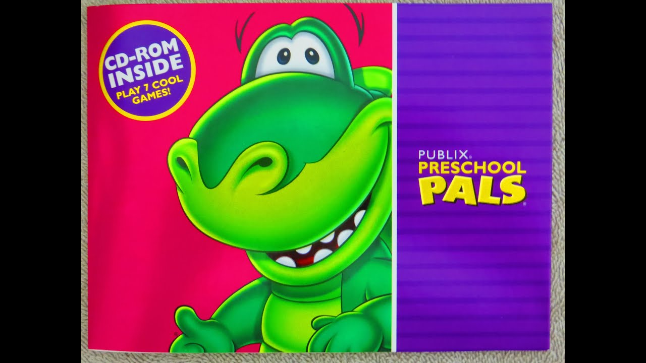 Publix Preschool Pals 2002 ShockWave Flash Game on CD-ROM
