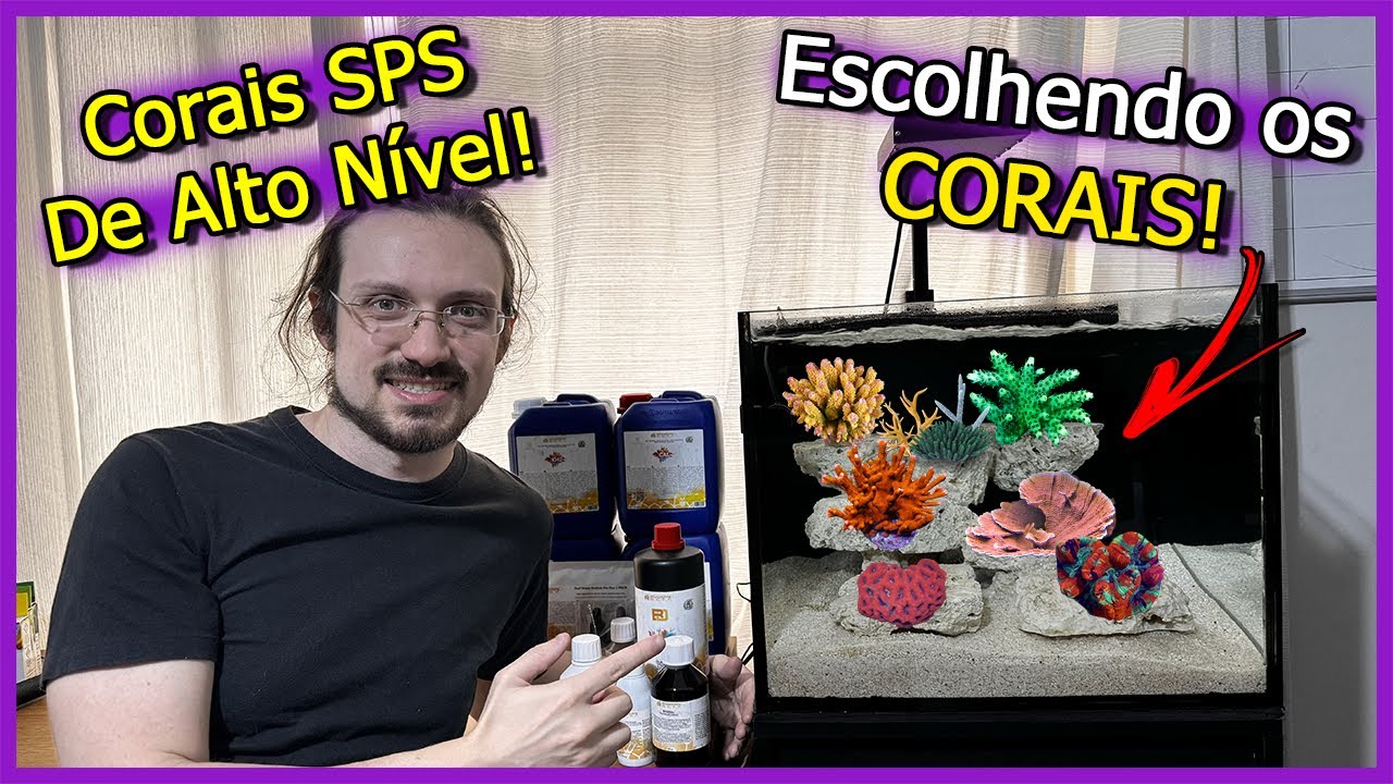 Escolhendo os CORAIS do nosso Aquário Marinho de Alto Nível!