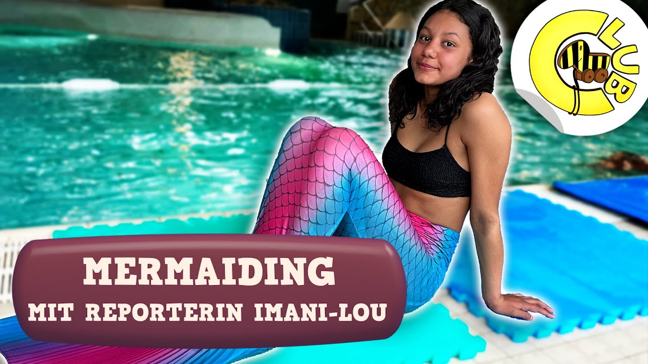 Imani-Lou lernt Schwimmen, wie eine Meerjungfrau 🧜‍♀️🧜‍♂️ | Tigerenten Club