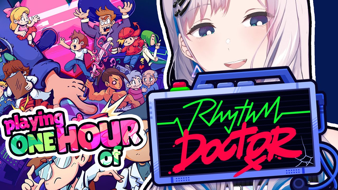 【Rhythm Doctor】RESUSCITATING THE MERAKYATS for 1 hour【Pavolia Reine/hololiveID 2nd gen】