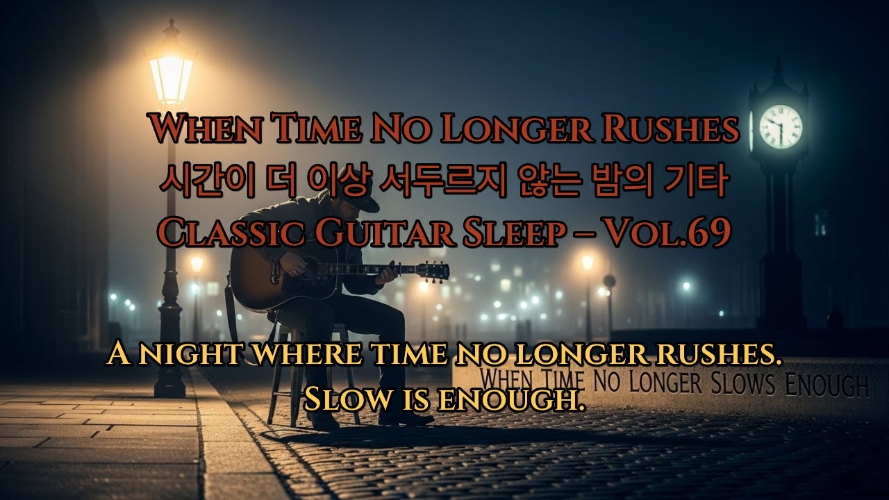 When Time No Longer Rushes Classic Guitar Sleep – Vol.69 시간이 더 이상 서두르지 않는 밤의 기타
