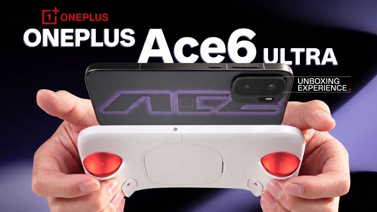 🔥 Распаковка и полный обзор OnePlus Ace 6 Ultra + игровой контроллер 🎮⚡ | Цена в Великобритании