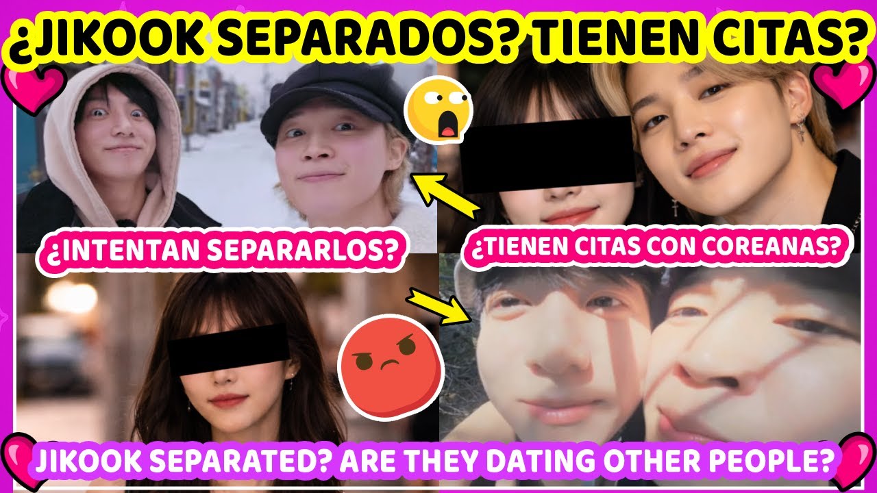 ¿JIKOOK EN RIESGO? CONFIRMAN NOVIAS COREANAS? JIMIN Y JUNGKOOK EXPUESTOS CON CITAS?