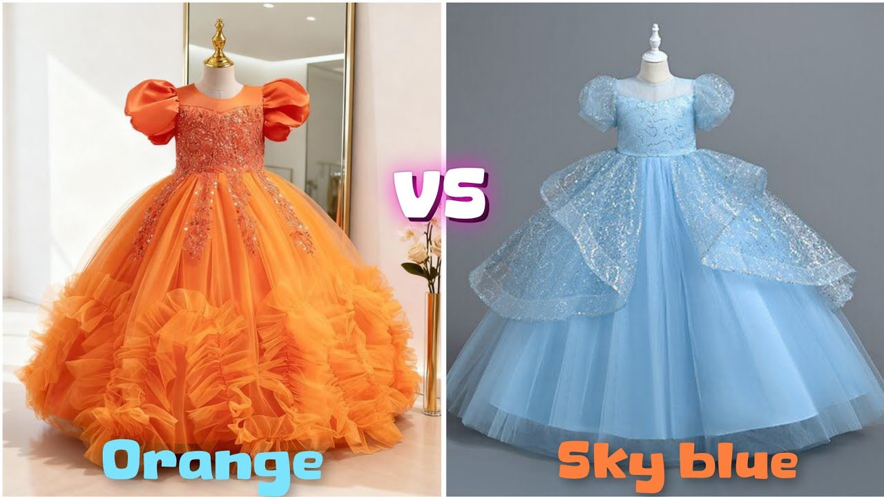Orange🧡 VS Sky blue💙 Choose one😍 #video #viral #vs #comment #like #share #subscribe #cute #orange 
