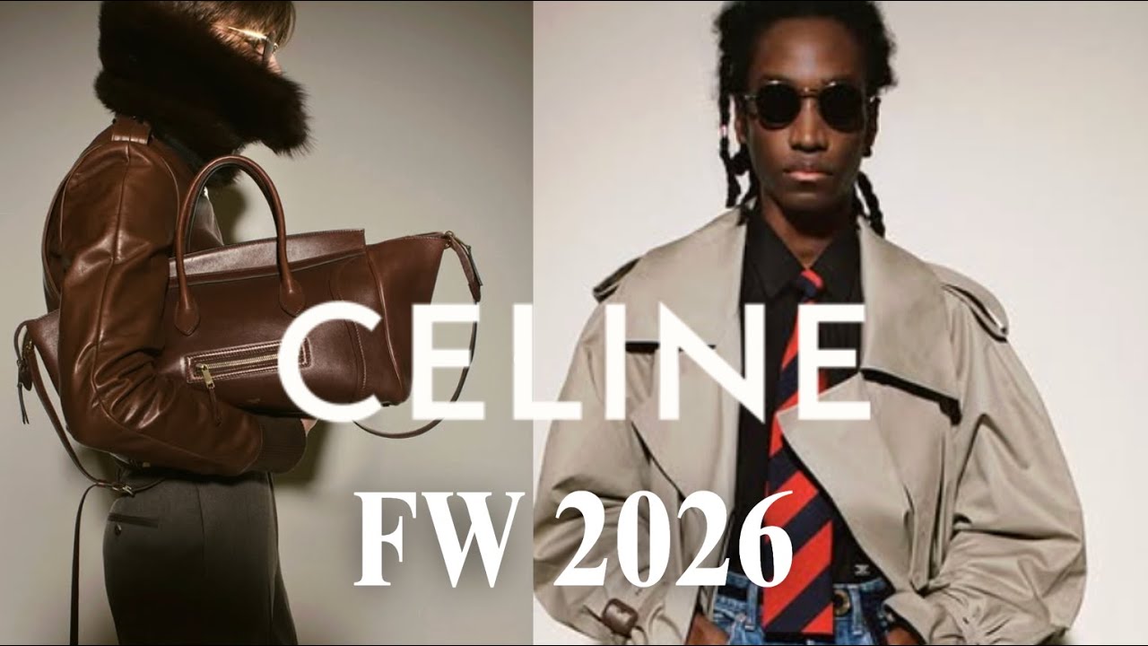 Коллекция CELINE осень-зима 2026 снова изменила мужскую линию одежды.
