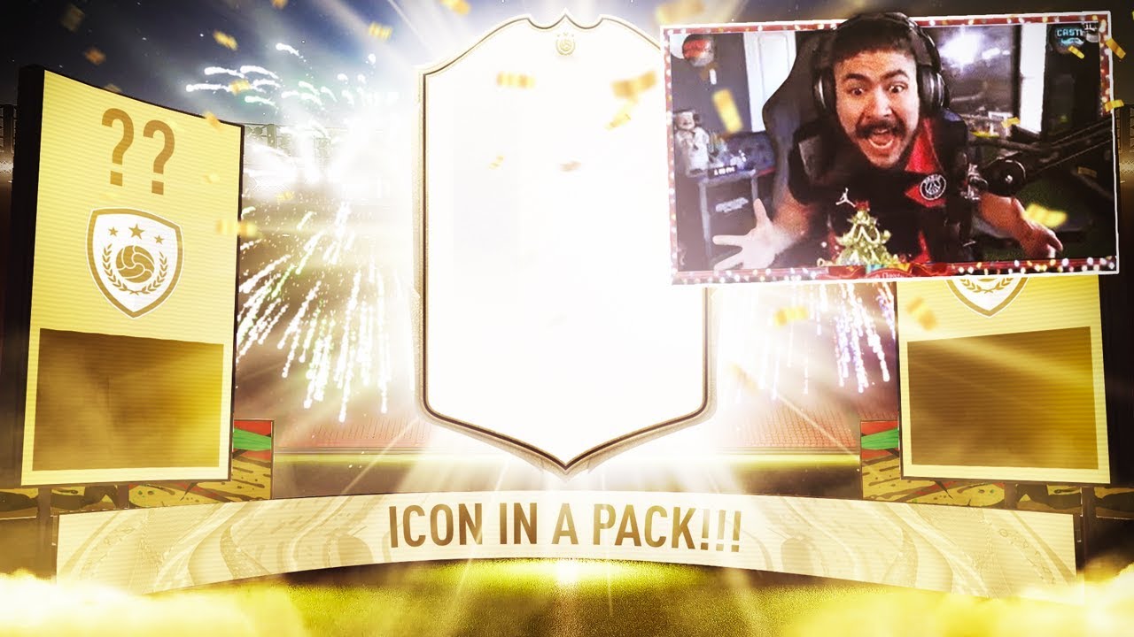 OMG I PACKED AN ICON!! 100 PLAYER PICK PACKS!! FIFA 20