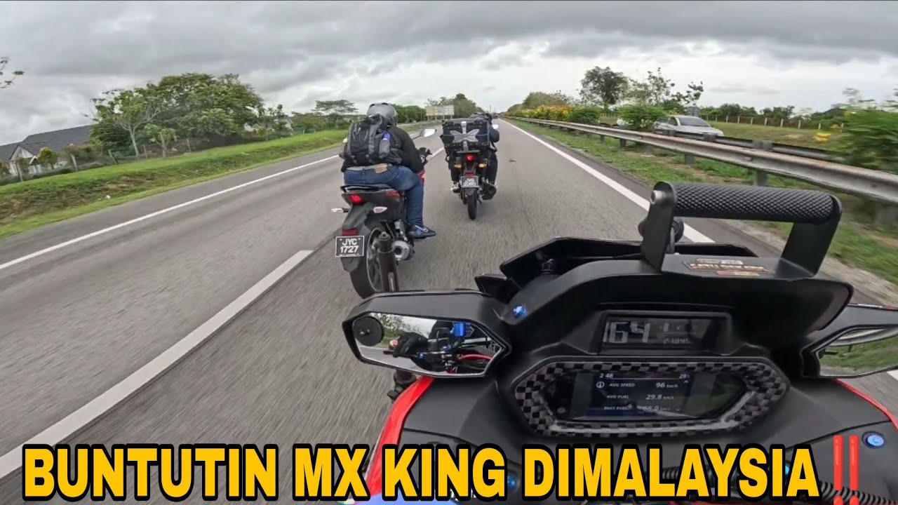 TERYATA MX KING DI MALAYSIA KENCANG SANGAT‼️BUNTUTIN X-MAX 300cc