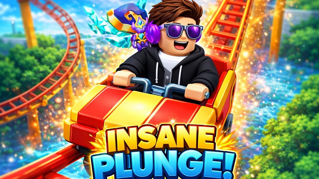 Roller coster ride in roblox