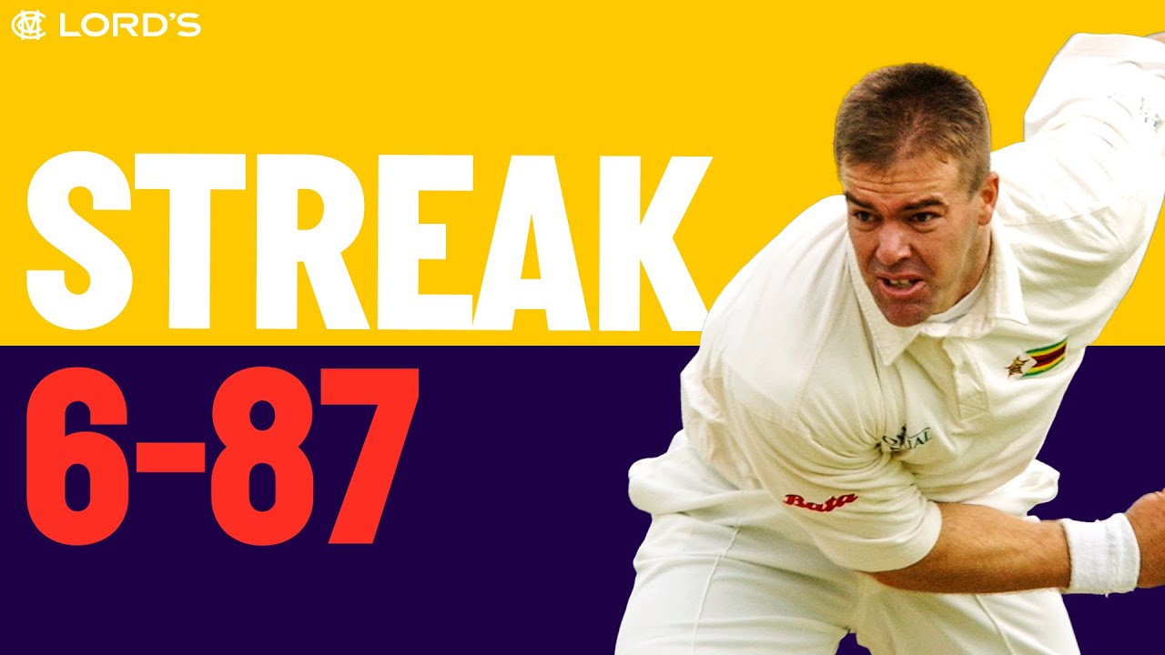 🇿🇼 The First Zimbabwe Test Player To Get On The Honours Board | Heath Streak Takes 6-87 at Lord's