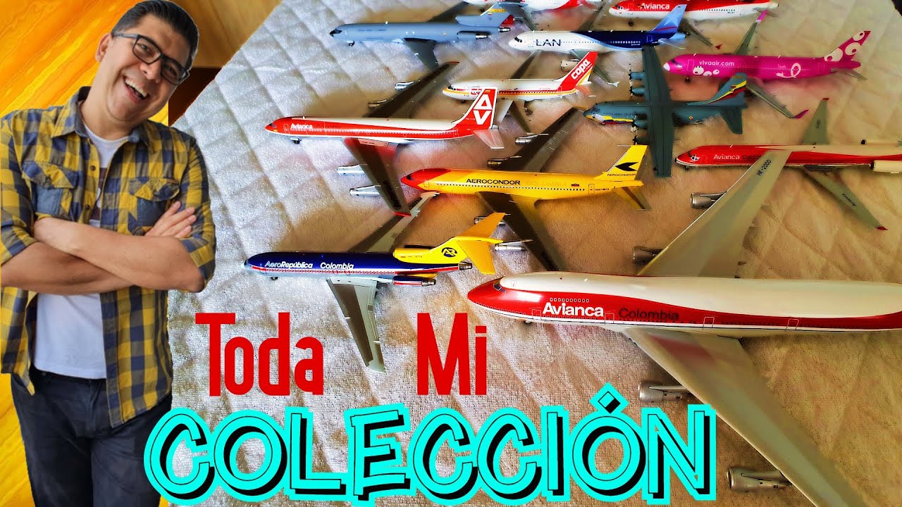 ¡COLECCIÓN DE AVIONES ÉPICA Y GIGANTESCA! ✈ Vas a alucinar 🤪 CAPI LEYTON Todos mis aviones (#193)