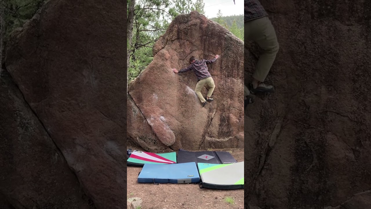 UNCUT: Squidward V7 | Gem Boulder, Big Elk Meadows, CO
