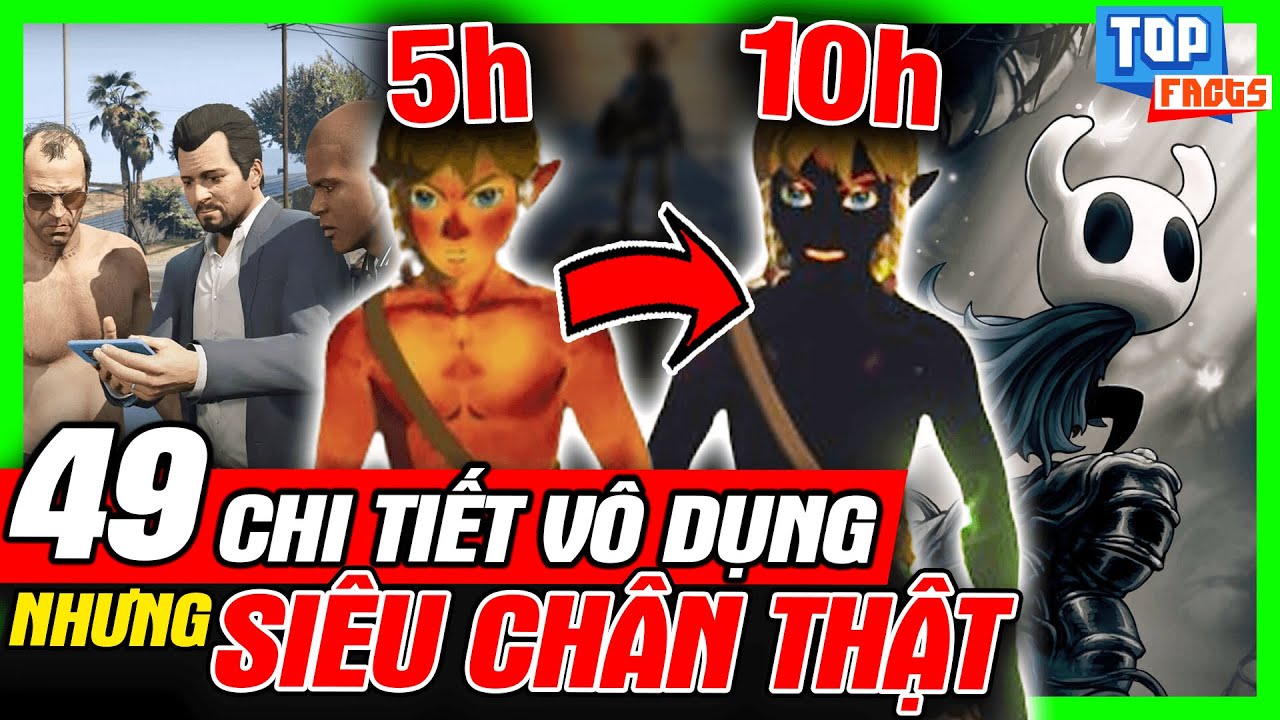 50 Sự Thật Vô Dụng - Những Chi Tiết Siêu Chân Thật | Có Thể Bạn Chưa Biết | meGAME