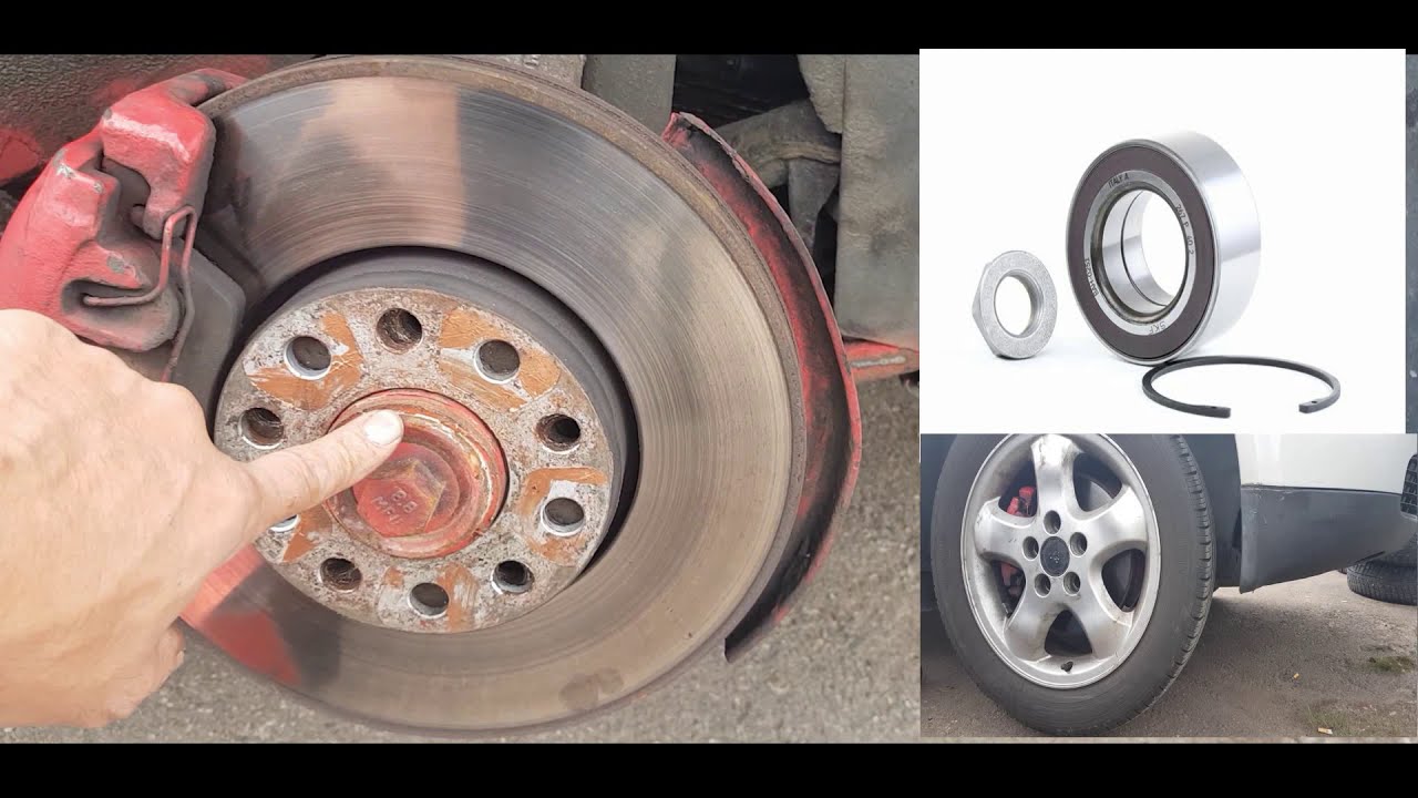 طريقة فك وتركيب رومان بلى السيارة .Roulement de roue