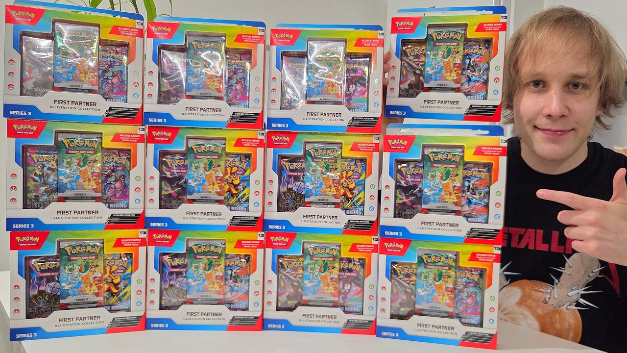 Pokemon First Partner Series 3 Illustration Collection Opening! (NEW 30th Anniversary Set 📦✨)