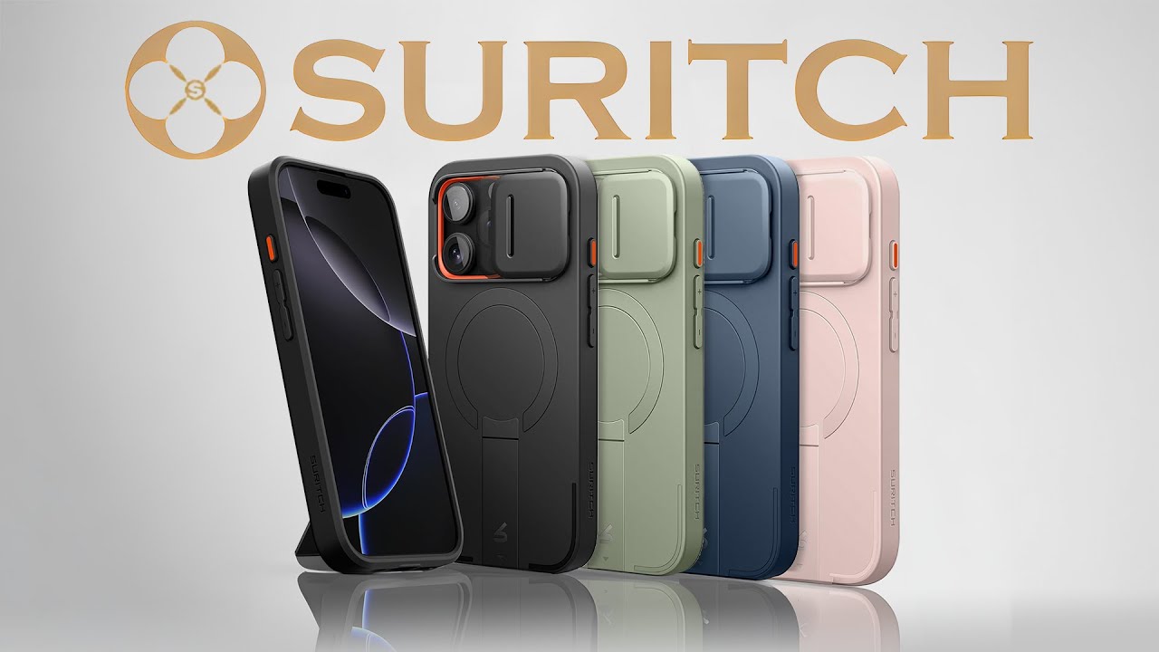 Lekkie, funkcjonalne ale i pancerne - etui Suritch do iPhone 16 Pro