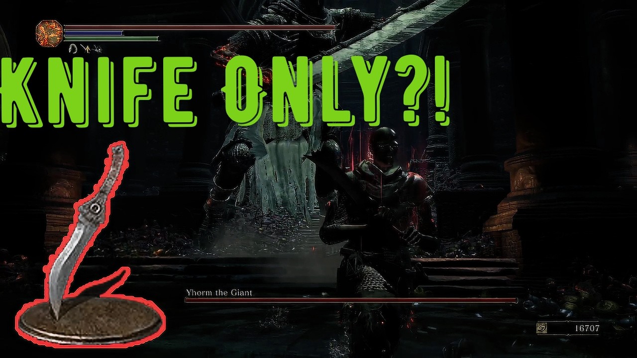Can u Beat Dark Souls Using Only a Bandits Knife? (sure , but....)