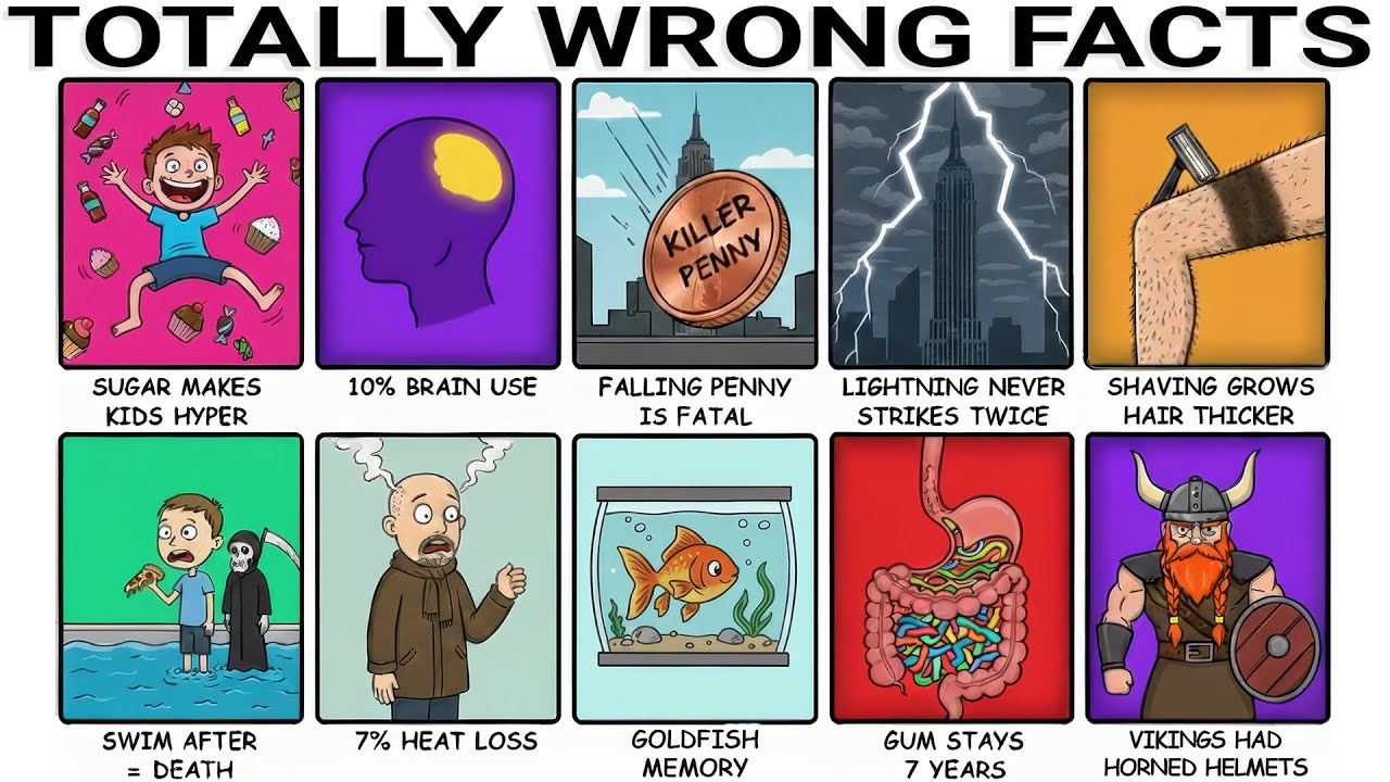 Totally Wrong Facts Everyone Still Believes