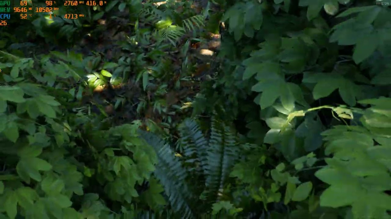 Unreal Engine 5 Realistic Jungle Forest Field Demo RTX 4090 i7 12700k Ultra 4K