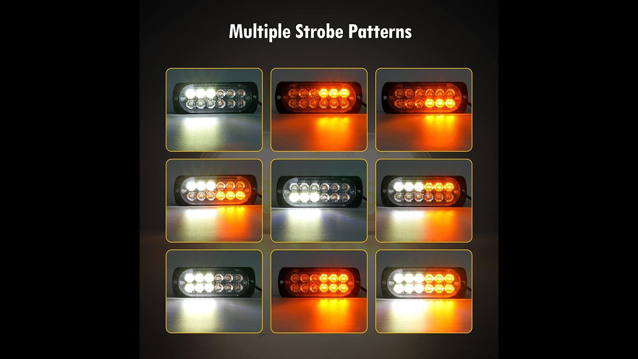 Partsam Led  Emergency Strobe Light Lamps #automotive #ledlight
