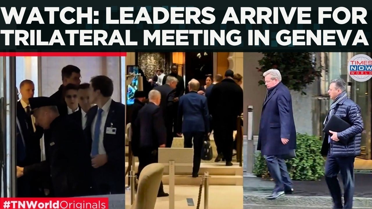 GENEVA PEACE TALKS: Russia, U.S. & Ukraine Resume Trilateral Talks | Times Now World