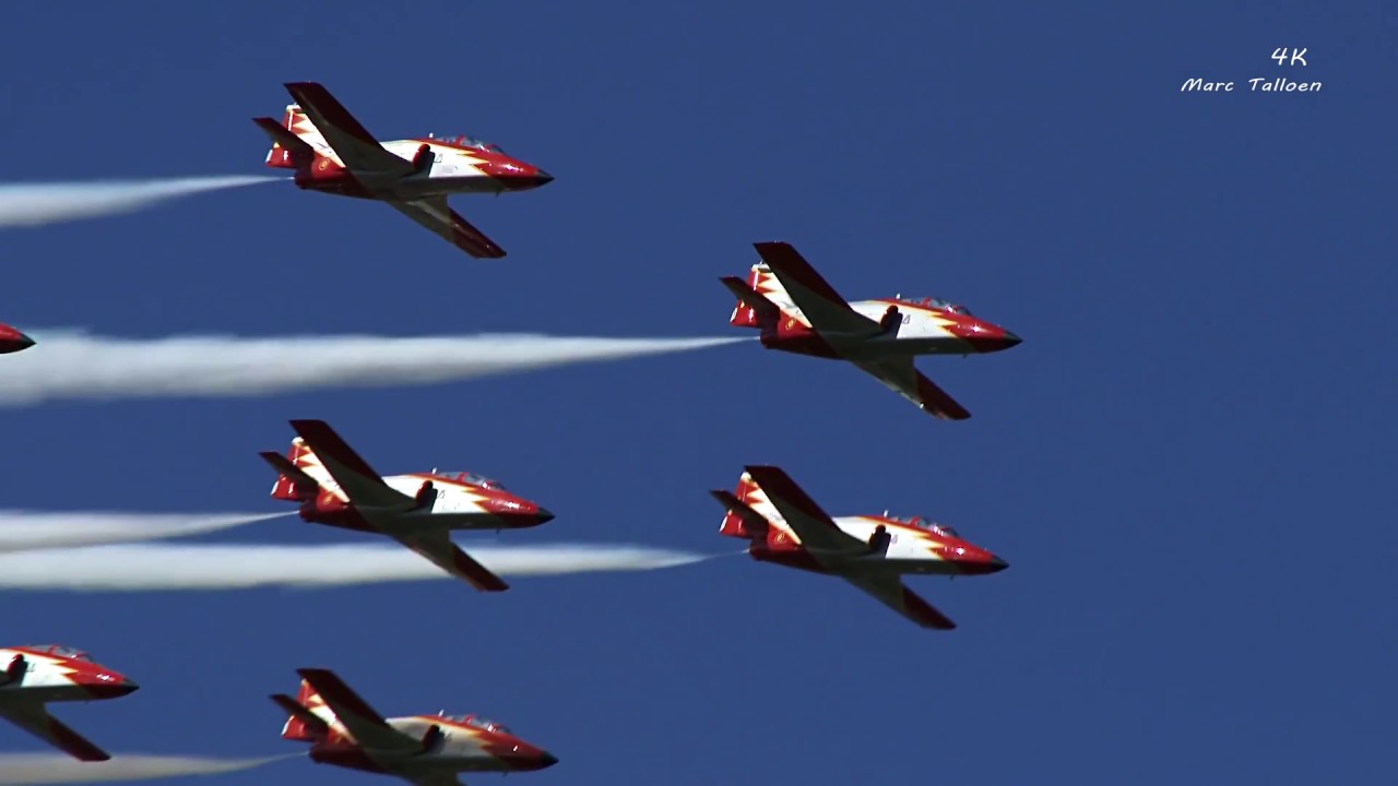 4Kᵁᴴᴰ 4K UHD Patrulla Aguila Casa c101  full display Payerne 2014