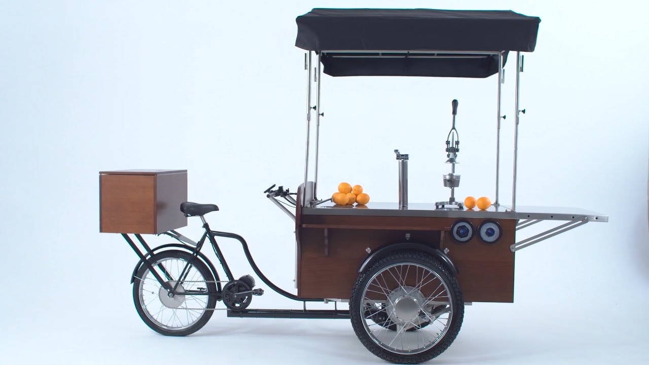 Saft-Verkaufsfahrrad / Juice Bike