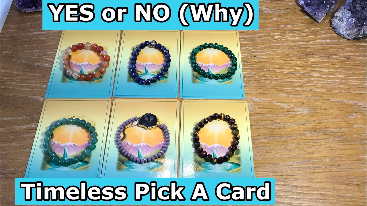 YES OR NO [WHY] ❓⏳🔮TIMELESS ⏳🔮PICK A CARD TAROT READING 📖
