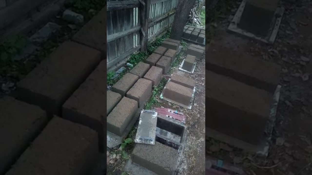 дополнение к видео вибро форма для опилкобетона addition to the video vibroform for sawdust concrete