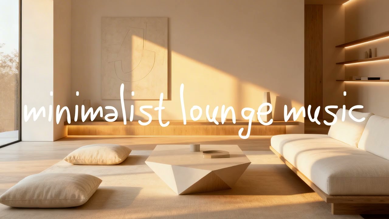 Minimalist Lounge Music | 1 Hour 8 Min Sophisticated Ambiance for Modern Living Spaces