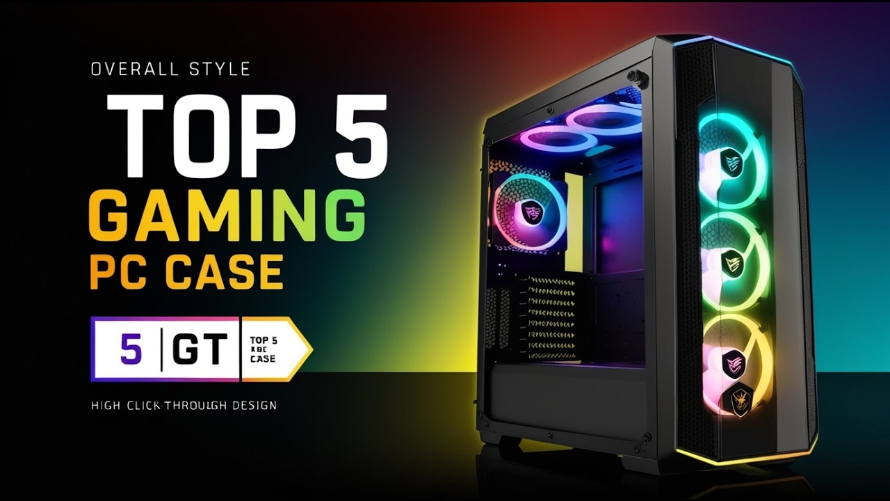 Top 5 Best Gaming PC Cases 2026 | Best Airflow PC Case for Gaming Builds