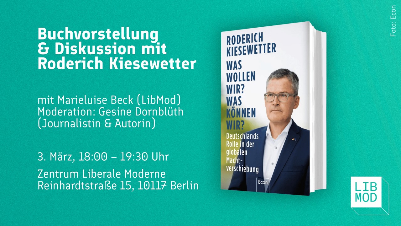 Buchvorstellung mit Roderich Kiesewetter (korrigierte Version im Kommentar)
