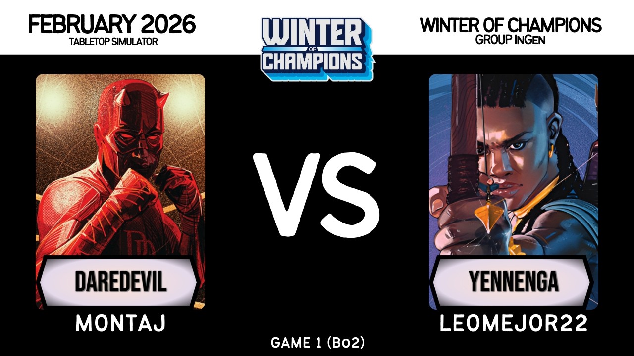 Daredevil (Montaj) vs Yennenga (Leomejor22) │ WoC'26  - Groups │ Game 1 │ Unmatched