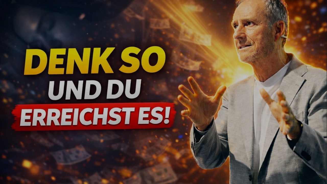 DENKE STÄNDIG AN DAS, WAS DU WILLST … NICHT AN DAS, WAS DICH AUFHÄLT | Bodo Scahfer