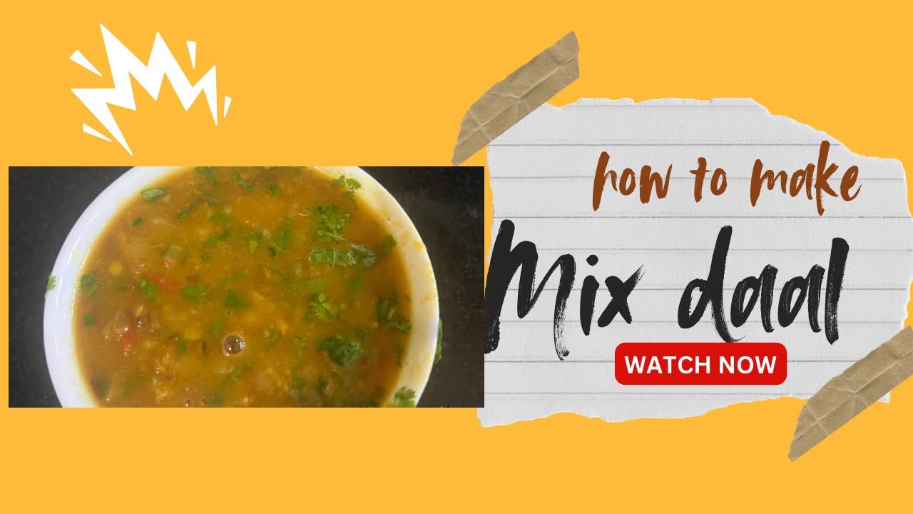 Organic Mix Daal Balance Diet Wali Tasty Tasty Aise Banae | #viral #cooking #recipe #youtube #food 