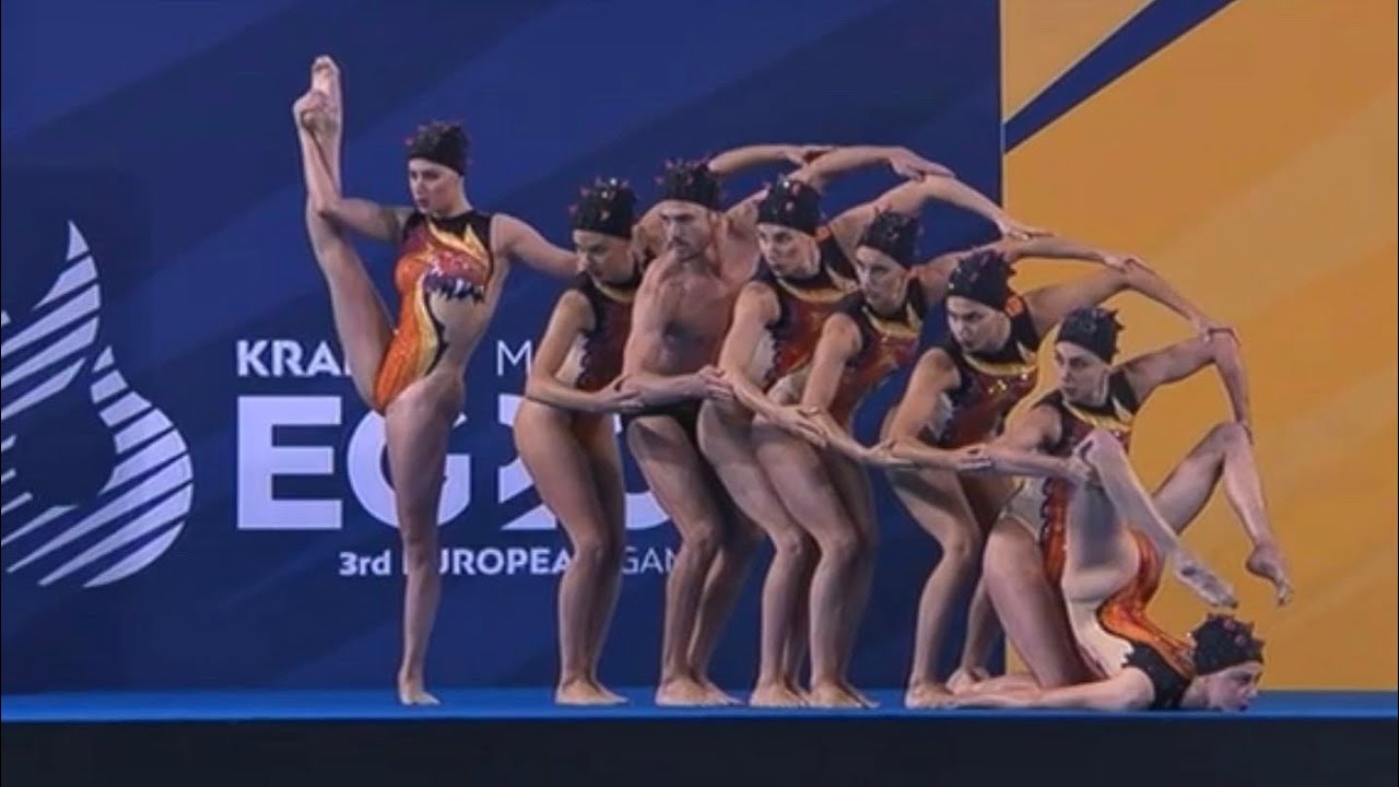 Nuoto sincronizzato - Giochi Europei Cracovia 2023 - Acrobatic Routine Italia