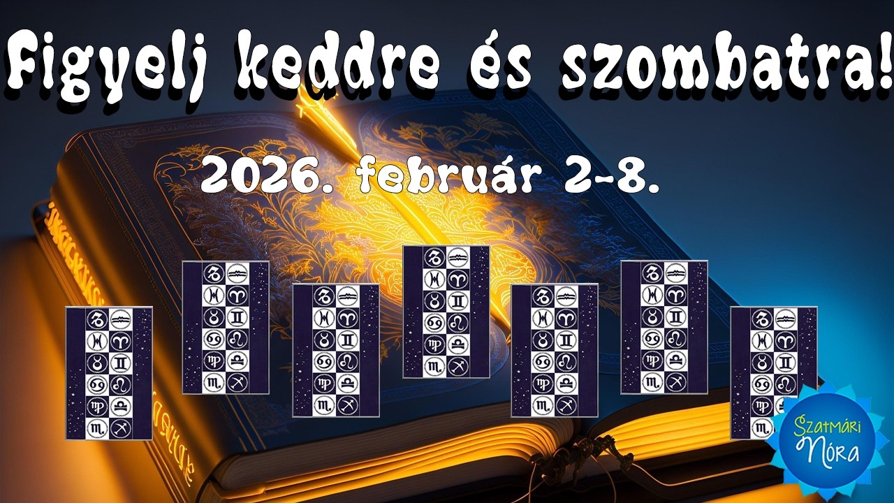 𝐂𝐢𝐠𝐚́𝐧𝐲𝐤𝐚́𝐫𝐭𝐲𝐚 𝐣𝐨́𝐬𝐥𝐚𝐭 Aki most előre tervez, hosszú távon nagyot nyer! 𝟐𝟎𝟐𝟔. 𝐟𝐞𝐛𝐫. 𝟐-𝟖.