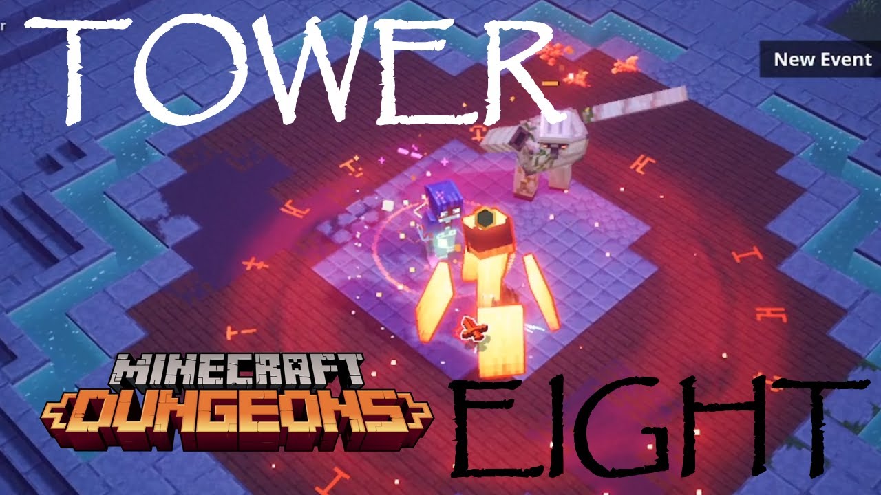 Minecraft Dungeons - Luminous Night - Tower 8  (Adventure)
