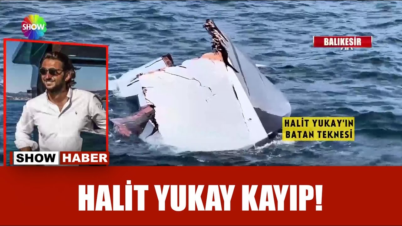Teknesi parçalandı, kendisi kayboldu