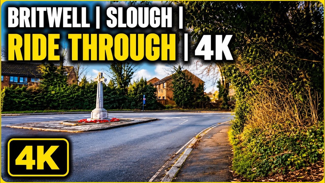 Britwell | Slough | Ride Through | 4K