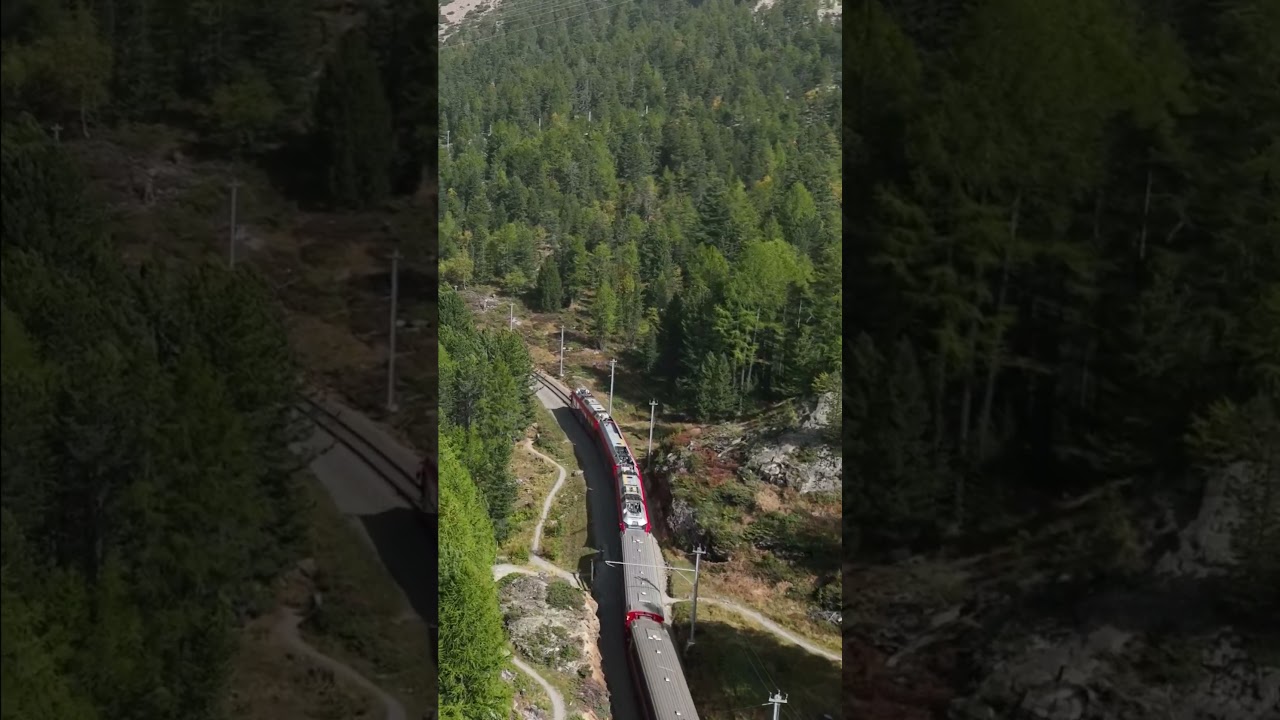 When the Train Meets the Mountains | Pure Calm