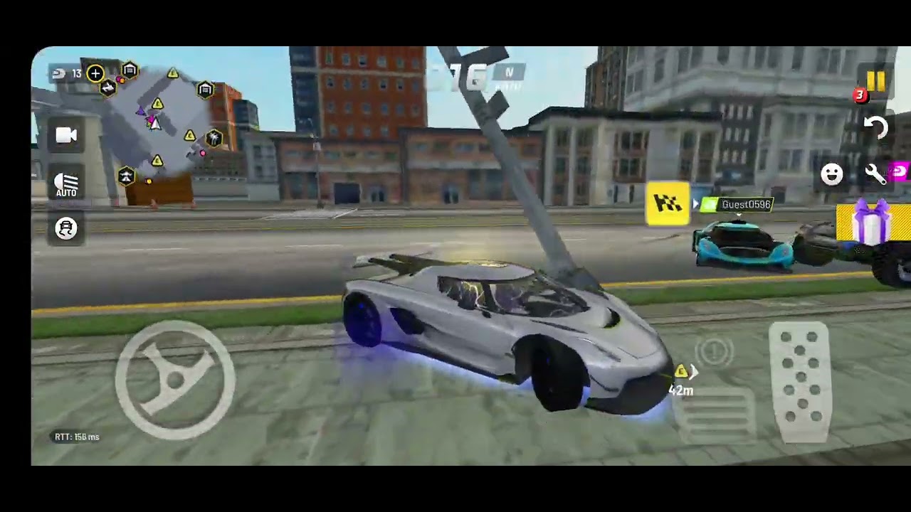Extreme car driving 