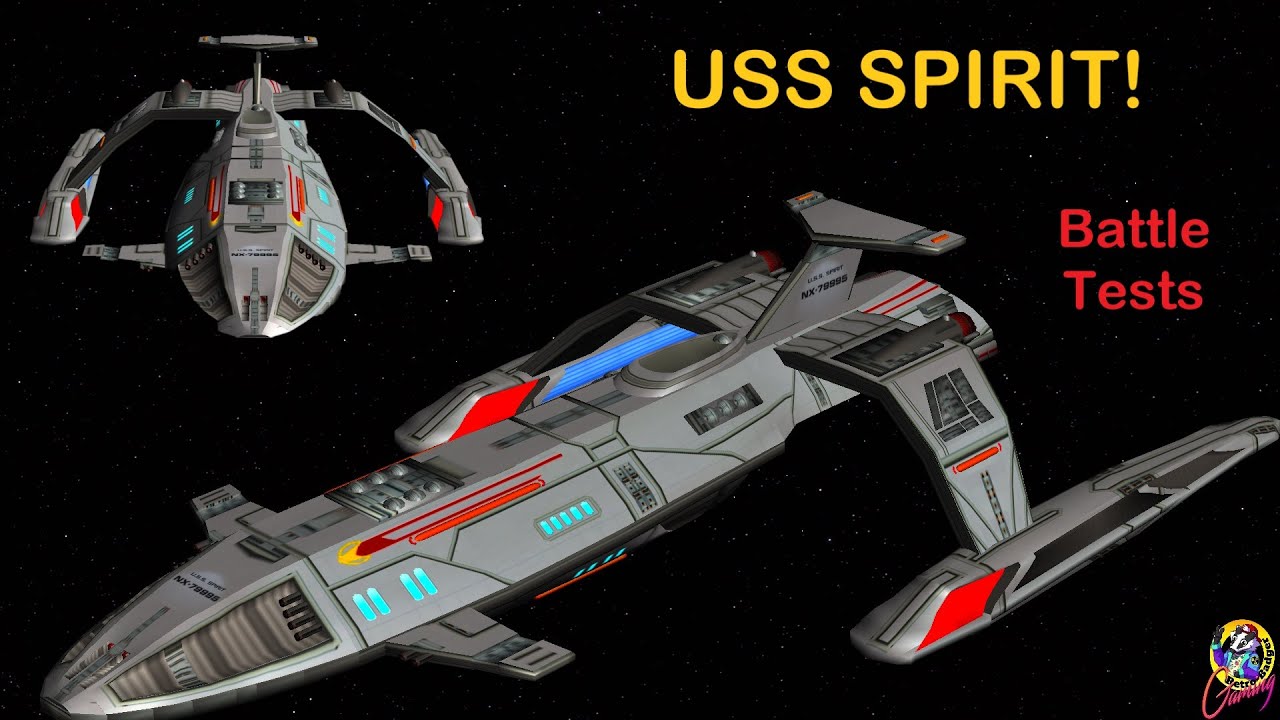 USS Spirit LONG RANGE Explorer - KAZON Intercept Star Trek Starship Battles