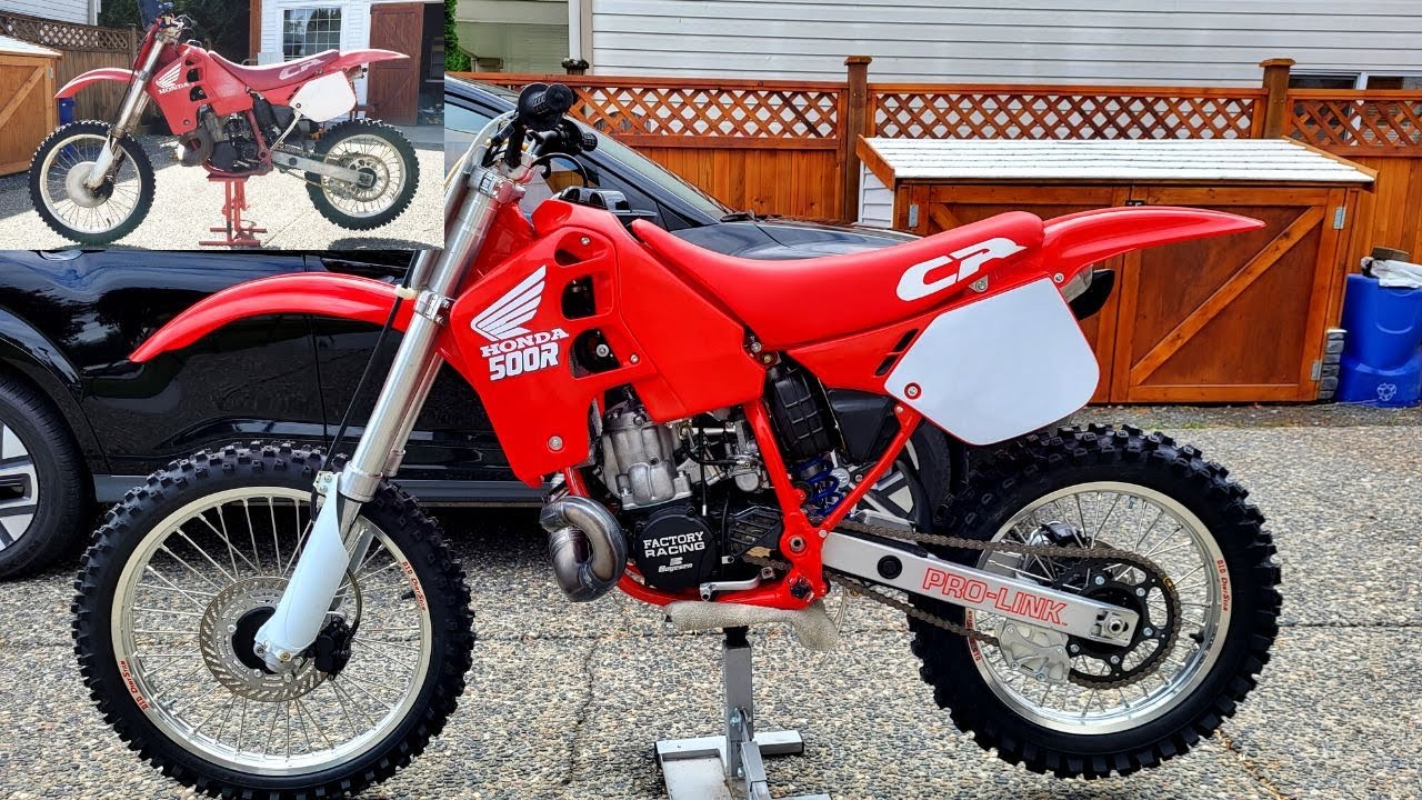 Incredible Restoration 34 year old 2 Stroke Dirt Bike -Time Lapse