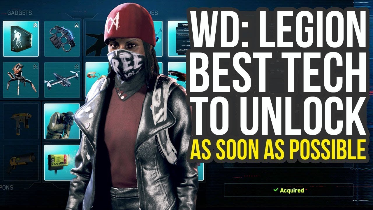 Watch Dogs Legion Tips And Tricks - Best Tech Skills To Get Early (Watch Dogs Legion Best Skills)